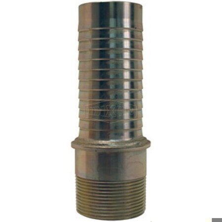 Dixon Holedall Tubular Long Style External Swage Stem, 6 in Nominal, MNPT, Carbon Steel, Domestic TML96